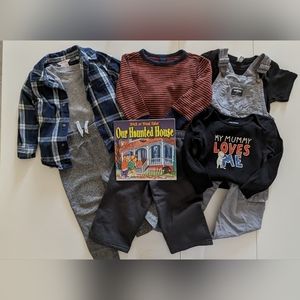 Halloween Bundle - "My Mummy Loves Me" - Size 18-24M